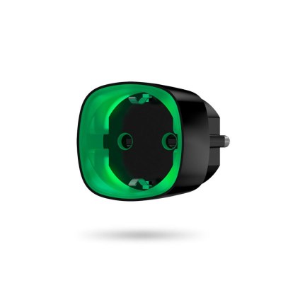 Ajax Socket black Радиоуправляемая умная розетка